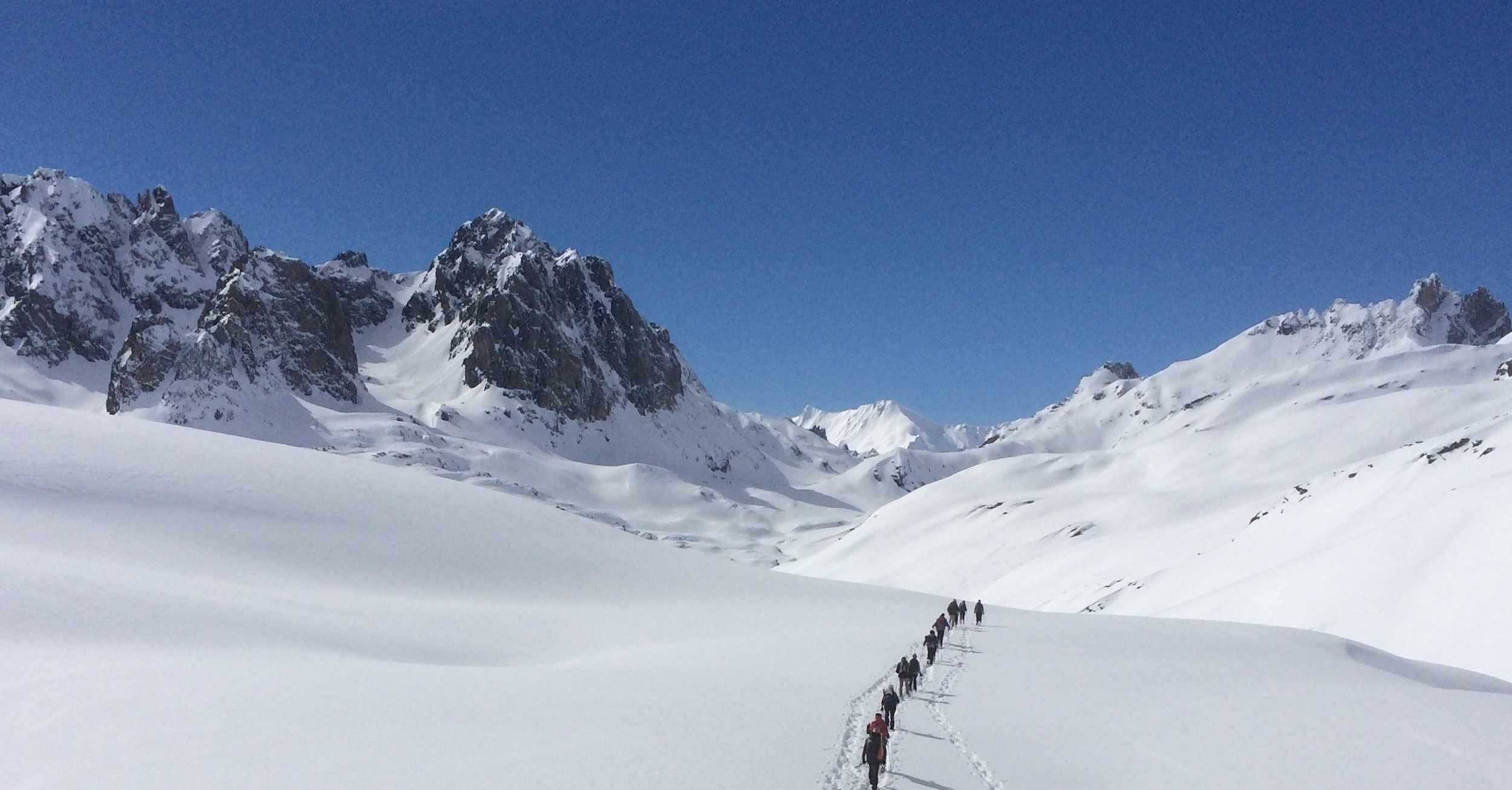 LA VALLEE DE LA CLAREE EN RAQUETTES